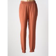 CREAM - Pantalon droit marron en viscose - Femme - Taille 42 - Modz