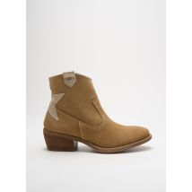 CREAM - Bottines/Boots beige en cuir - Femme - Taille 36 - Modz