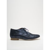 KARSTON - Derbies bleu en cuir - Femme - Taille 38 - Modz