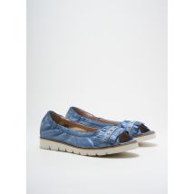 DONNA PIU - Ballerines bleu en cuir - Femme - Taille 40 - Modz