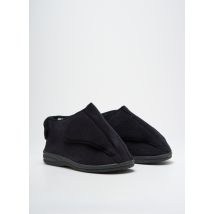 FARGEOT - Chaussons/Pantoufles noir en textile - Femme - Taille 38 - Modz