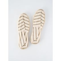 ARTISANAT FRANCAIS - Espadrilles beige en textile - Femme - Taille 40 - Modz