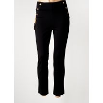 YSABEL MORA - Pantalon 7/8 noir en polyamide - Femme - Taille 38 - Modz