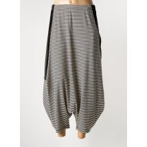 ALEMBIKA - Sarouel noir en coton - Femme - Taille 44 - Modz
