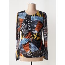 DOLCEZZA - Top noir en polyester - Femme - Taille 38 - Modz