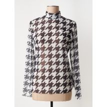 LUUKAA - Top noir en polyester - Femme - Taille 40 - Modz