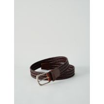 MIGUEL BELLIDO - Ceinture marron en cuir - Homme - Taille 44 - Modz