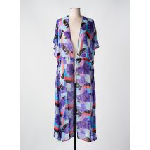 BIKINI BAR - Veste kimono violet en polyester - Femme - Taille 40 - Modz