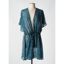 BIKINI BAR - Veste kimono bleu en polyester - Femme - Taille 40 - Modz