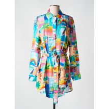 BIKINI BAR - Robe courte bleu en viscose - Femme - Taille 38 - Modz