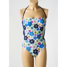 BIKINI BAR - Maillot de bain 1 pièce bleu en polyamide - Femme - Taille 38 - Modz