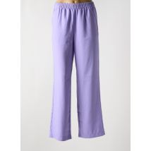 JJXX - Pantalon droit violet en polyester - Femme - Taille TU - Modz