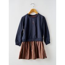 NOPPIES - Robe mi-longue bleu en coton - Fille - Taille TU - Modz