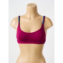 BIKINI BAR - Haut de maillot de bain rouge en polyamide - Femme - Taille 38 - Modz