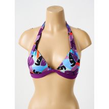 BIKINI BAR - Haut de maillot de bain violet en polyamide - Femme - Taille 38 - Modz