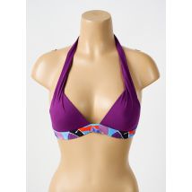 BIKINI BAR - Haut de maillot de bain violet en polyamide - Femme - Taille 38 - Modz