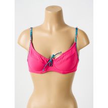 BIKINI BAR - Haut de maillot de bain rose en polyamide - Femme - Taille 38 - Modz