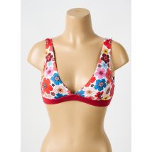 BIKINI BAR - Haut de maillot de bain orange en polyamide - Femme - Taille 40 - Modz