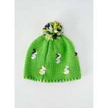 LHOTSE - Bonnet vert en acrylique - Femme - Taille TU - Modz