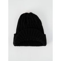 IGALYKOS - Bonnet noir en coton - Homme - Taille TU - Modz