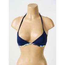 BIKINI BAR - Haut de maillot de bain bleu en polyamide - Femme - Taille 40 - Modz