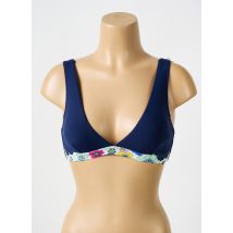 BIKINI BAR - Haut de maillot de bain bleu en polyamide - Femme - Taille 36 - Modz
