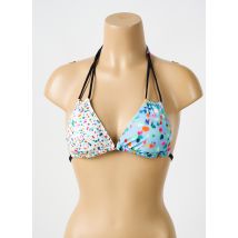 BIKINI BAR - Haut de maillot de bain bleu en polyamide - Femme - Taille 44 - Modz
