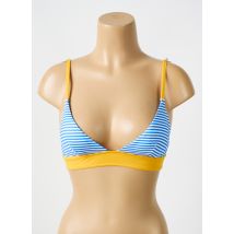 BIKINI BAR - Haut de maillot de bain bleu en polyamide - Femme - Taille 42 - Modz