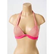 BIKINI BAR - Haut de maillot de bain orange en polyamide - Femme - Taille 40 - Modz