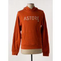 ASTORE - Sweat-shirt à capuche orange en coton - Garçon - Taille TU - Modz