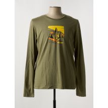 MILLET - T-shirt vert en coton - Homme - Taille L - Modz