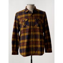 OXBOW - Chemise manches longues marron en coton - Homme - Taille XXL - Modz