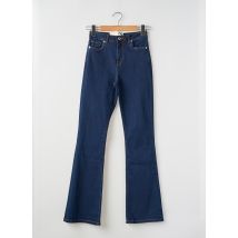 PEPE JEANS - Jean coupe flare bleu en coton - Femme - Taille TU - Modz
