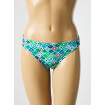 BIKINI BAR - Bas de maillot de bain bleu en polyamide - Femme - Taille 38 - Modz