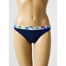 BIKINI BAR - Bas de maillot de bain bleu en polyamide - Femme - Taille 38 - Modz