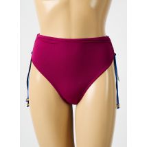 BIKINI BAR - Bas de maillot de bain rouge en polyamide - Femme - Taille 40 - Modz