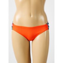 BIKINI BAR - Bas de maillot de bain orange en polyamide - Femme - Taille 42 - Modz