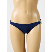 BIKINI BAR - Bas de maillot de bain bleu en polyamide - Femme - Taille 36 - Modz