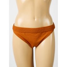 IODUS - Bas de maillot de bain orange fonce en polyamide - Femme - Taille 42 - Modz