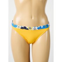 BIKINI BAR - Bas de maillot de bain jaune en polyamide - Femme - Taille 38 - Modz