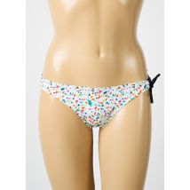 BIKINI BAR - Bas de maillot de bain bleu en polyamide - Femme - Taille 38 - Modz