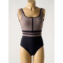 IODUS - Maillot de bain 1 pièce marron en polyamide - Femme - Taille 38 - Modz