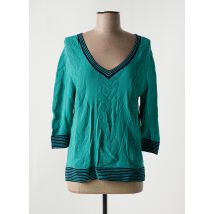 YUKA - Pull bleu en viscose - Femme - Taille 40 - Modz