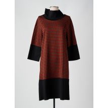 ELEONORA AMADEI - Robe mi-longue noir en viscose - Femme - Taille 40 - Modz