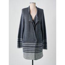 LE PETIT BAIGNEUR - Gilet manches longues bleu en coton - Femme - Taille 34 - Modz