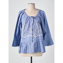 ALAN RED - Blouse bleu en coton - Femme - Taille 42 - Modz