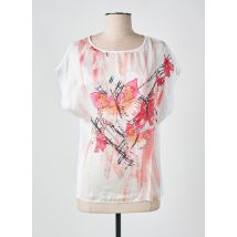 ALAN RED - T-shirt blanc en polyester - Femme - Taille 38 - Modz