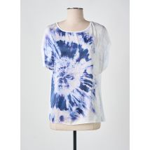 ALAN RED - T-shirt bleu en polyester - Femme - Taille 38 - Modz