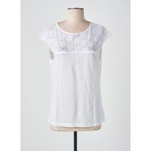 LE PHARE DE LA BALEINE - T-shirt blanc en coton - Femme - Taille 42 - Modz