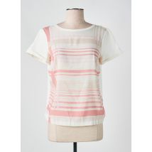 LE PHARE DE LA BALEINE - T-shirt blanc en viscose - Femme - Taille 36 - Modz